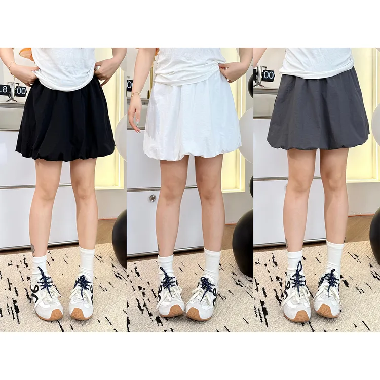 裂渡宣宣【恰恰裙】微胖大码女夏时尚百搭显瘦花苞短裙ZY506A16