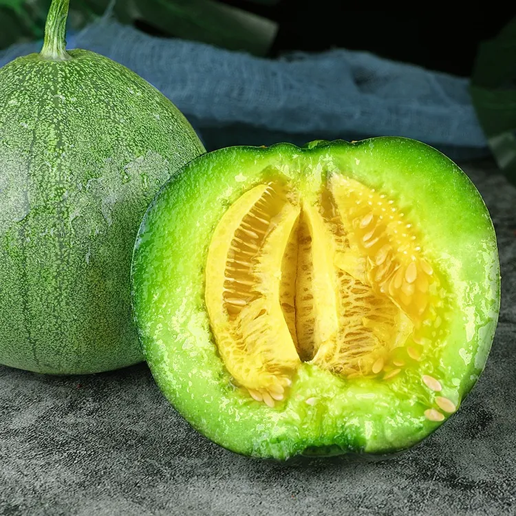 【香甜 绿宝石甜瓜】正宗绿宝石甜瓜 酥脆香甜当季水果新鲜现摘头茬