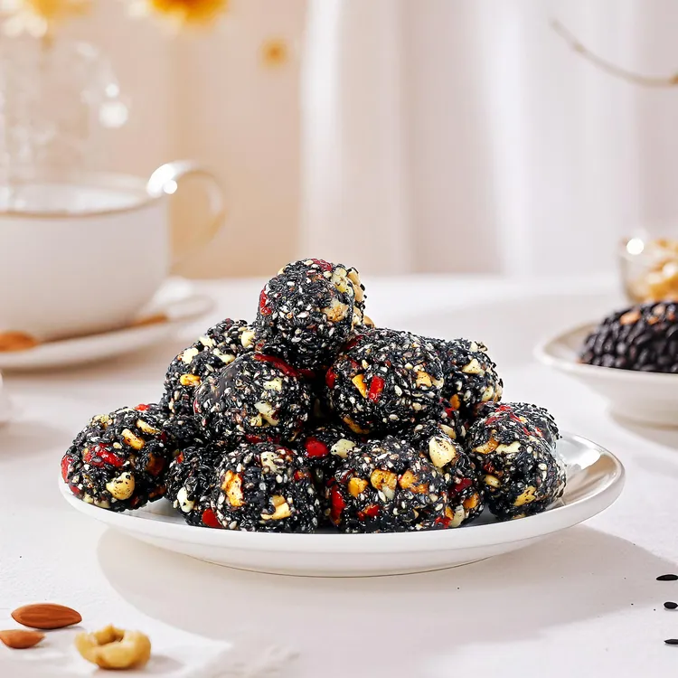 【买2送1】馋仙绝黑芝麻丸红枣核桃芝麻丸健康选择老少皆宜营养含量