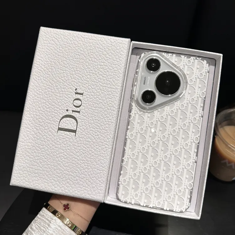 适用华为Pura70手机壳新款mate60pro迪奥老花mate70pro潮牌p60/50