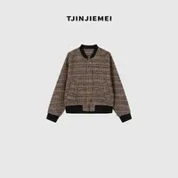 T井姐妹【斑斓】设计感百搭气质短外套WT2509-BECW225
