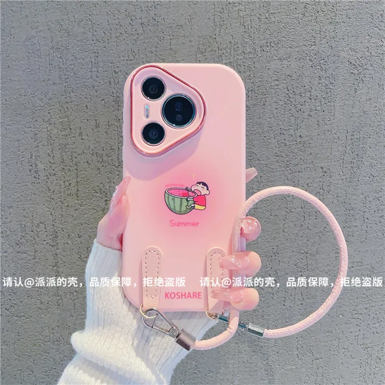 （华为Pura70系列）金属小胖妹适用华为Pura70/70pro/70pro+手机壳
