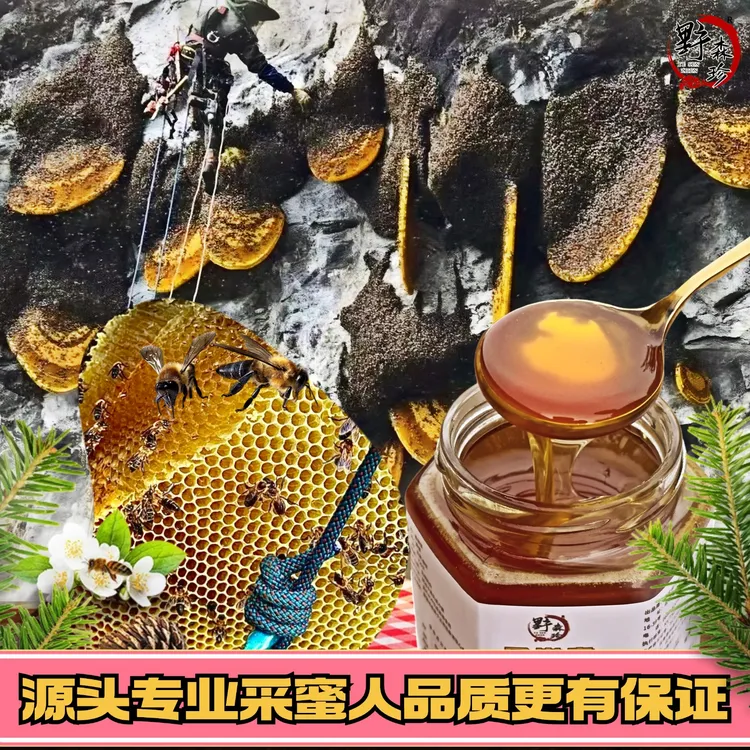 ༺悬崖蜜¹༻500克/一罐 原始秘境纯岩蜜
