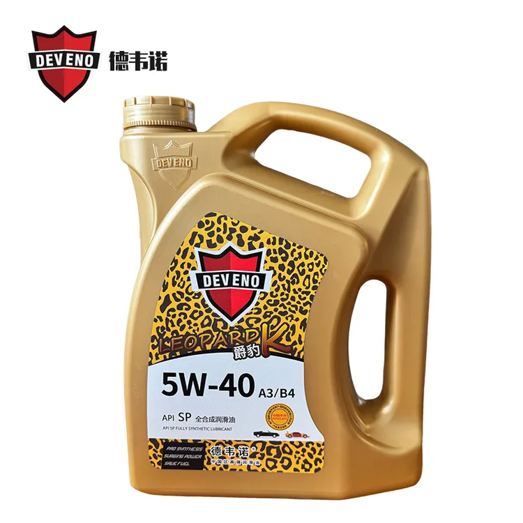 德韦诺爵豹R全合成SP机油5W-40A3/B4小车润滑油四季通用烧机油用