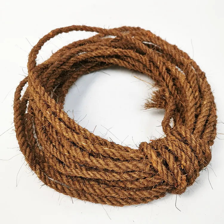 棕丝绳子装饰品手工编织捆绑绳线网细粗diy材料编制彩色复古风绳