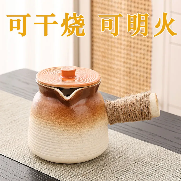 围炉煮茶壶器具全套陶瓷烤奶茶罐罐茶炉茶具煮茶器套装2025新款壶