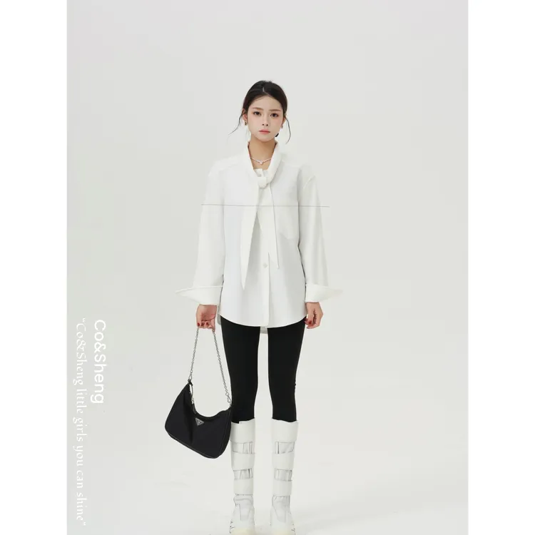 绒兔/coshen小个子兔耳150定制秋冬季雪尼尔衬衫