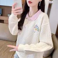  设计感小众卫衣女POLO春秋2025新款韩版宽松小个子外套上衣ins潮