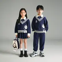 2025儿童秋款假俩件上衣男童女童时尚洋气长袖卫衣俩件套D3S6-861