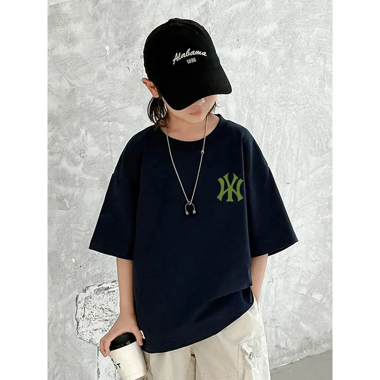 2025新款宝宝上衣巴斯光年男童印花T恤百搭宽松男短袖夏装中大童