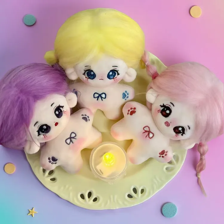 海星体10cm棉花娃娃无属性超萌毛绒公仔可爱人形玩偶送女生日礼物