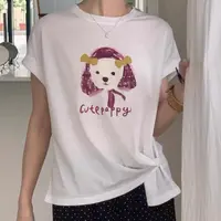 【T恤】高档新款上衣设计感时装女装服装7080[XSLF]Q