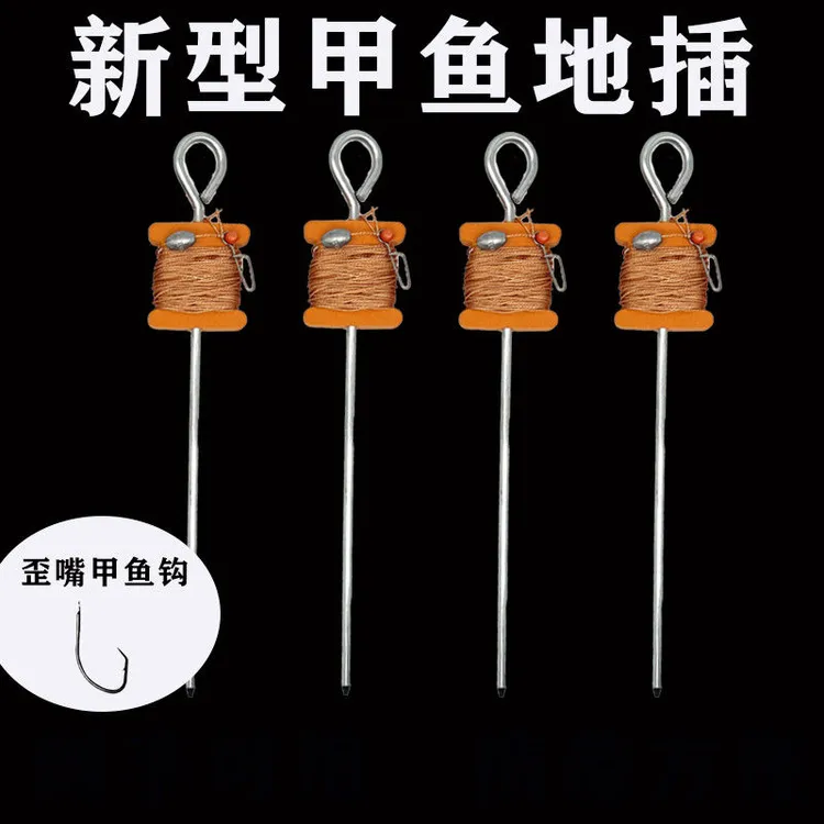甲鱼钩鳖钩黄刺黑鱼鲶鱼黄鳝钩回头钩歪头钩黑鱼钩延绳钓鱼钩套装