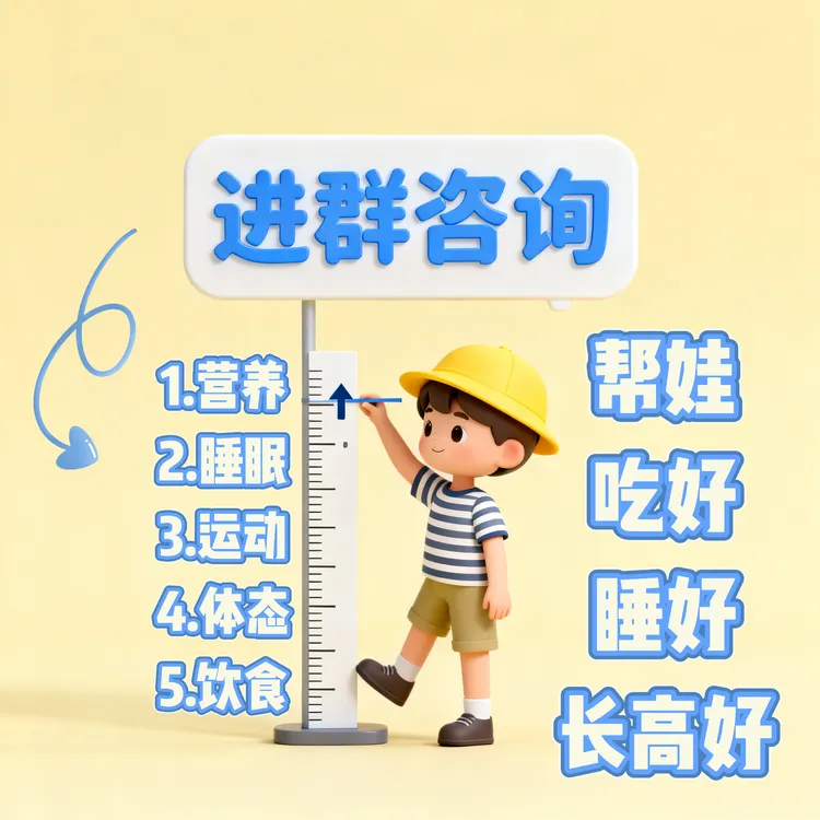 进群咨询   营养/睡眠/运动/体态/饮食