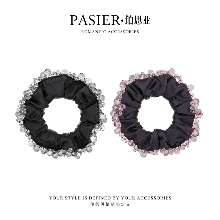 铂思亚 墨槿鸢尾 优雅气质百搭轻奢发圈思思专属  CC1355