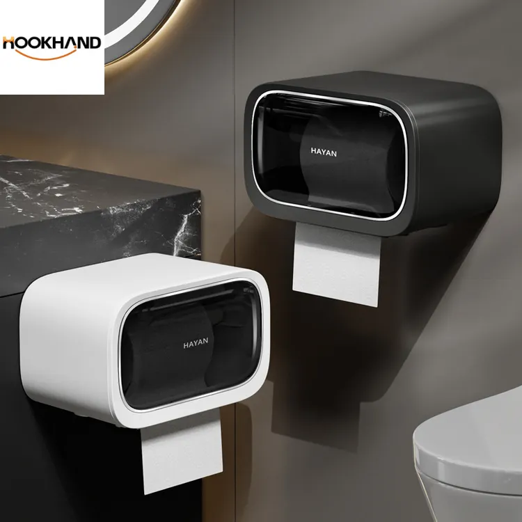 卫生间厕纸盒2025新款壁挂式高级感厕所放置洗脸巾卷纸抽纸置物架