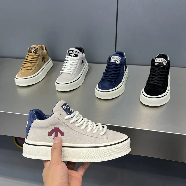 68-765秋冬新款男鞋皮面舒适百搭软底板鞋男士时尚休闲鞋