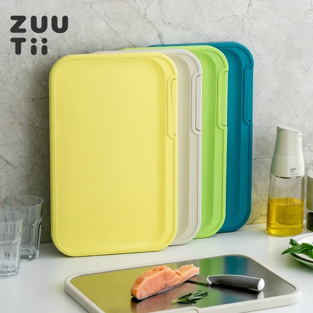 加拿大zuutii菜板防霉抗菌家用案板厨房专用面板切水果不锈钢砧板