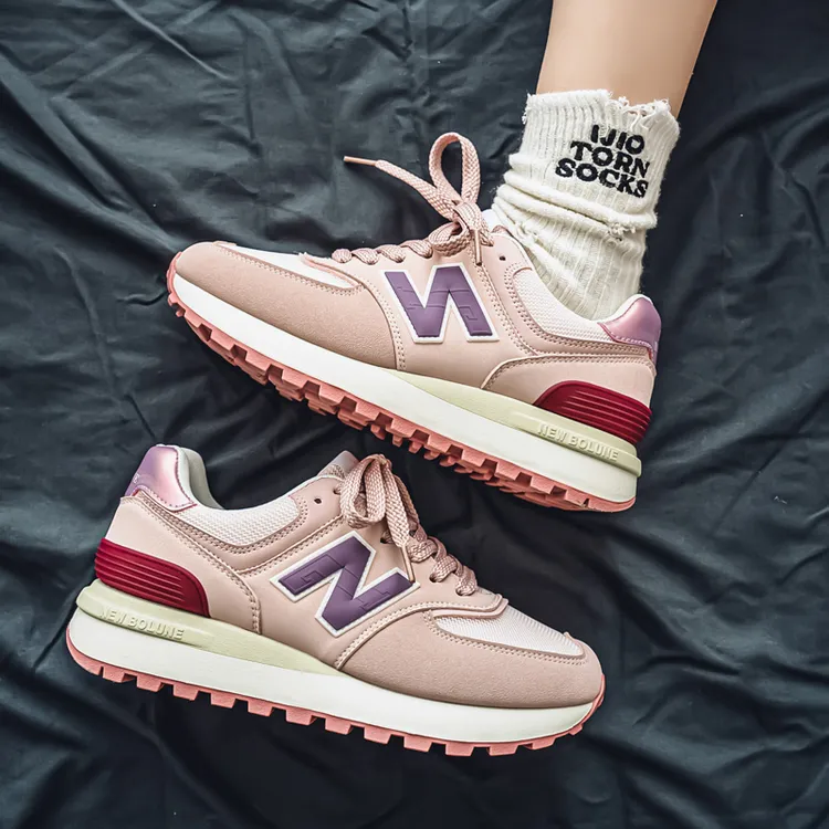 【新百伦正品】女鞋运动鞋春季网面百搭N字阿甘时尚男鞋情侣休闲鞋