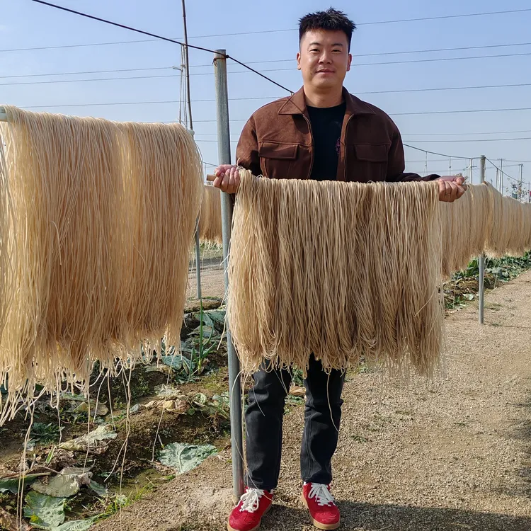 非遗产品红薯粉条正宗红薯粉丝纯红薯冷冻后纯手工晾晒5把（约5斤）