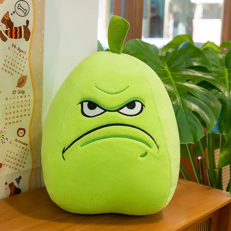 搞怪窝瓜公仔植物大战僵尸3-6岁玩具墩墩苦瓜毛绒玩具男女生礼物