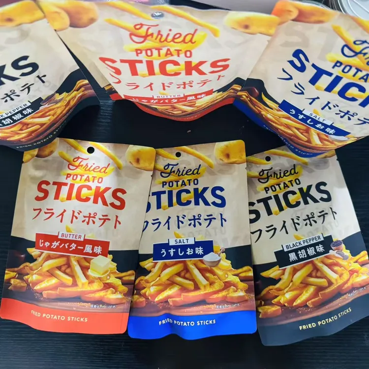 STICKS薯条黄油味45g*4 黑胡椒味45g*3 淡盐味45g*3至26.3.24以后