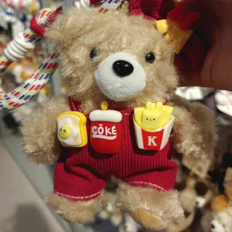 情侣生日小礼物创意可爱卡通贩卖饰品小熊毛绒玩偶