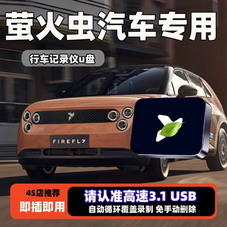 适用蔚来萤火虫专用行车记录仪U盘车载汽车优盘用品改装车载全新