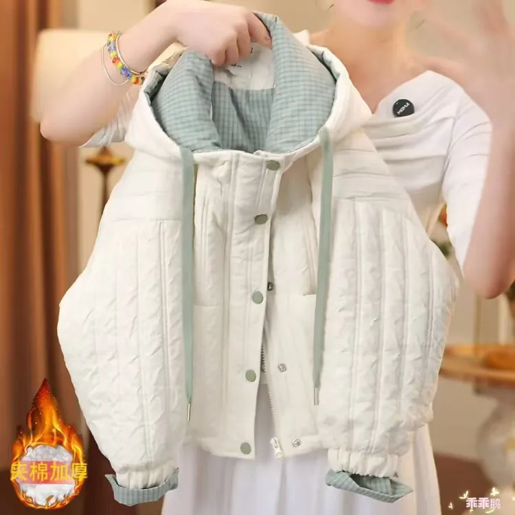 儿童秋冬棉服2025新款儿童洋气时髦儿童冬季加厚保暖棉衣外套棉袄