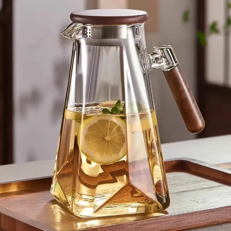 2025新款夏天高硼硅玻璃冷水壶家用大容量耐高温凉水壶