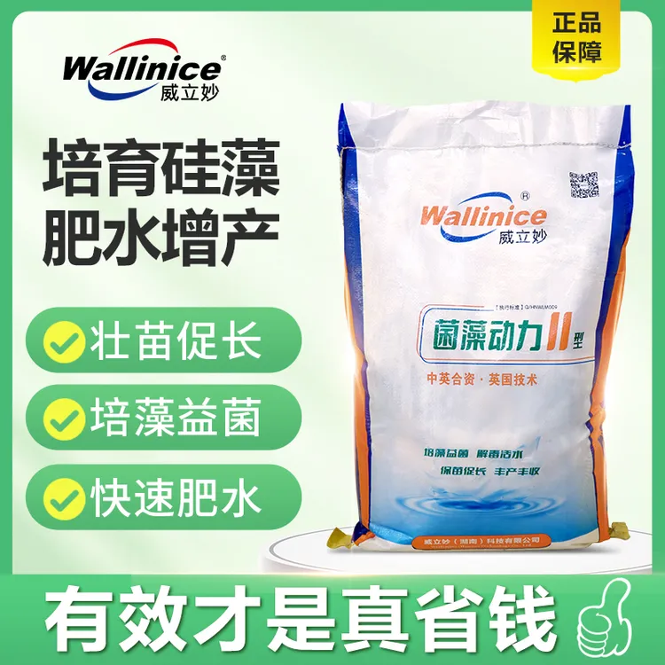 菌藻动力II青苔硅藻种花白鲢肥水产品肥水膏长鱼长膘水产养殖专用