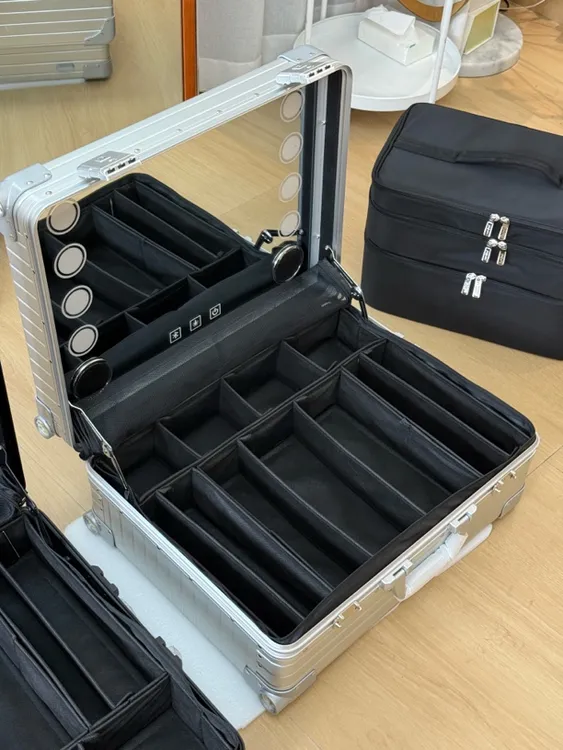 化妆箱专用收纳盒内胆化妆师专用收纳盒内胆化妆箱内部隔层隔断