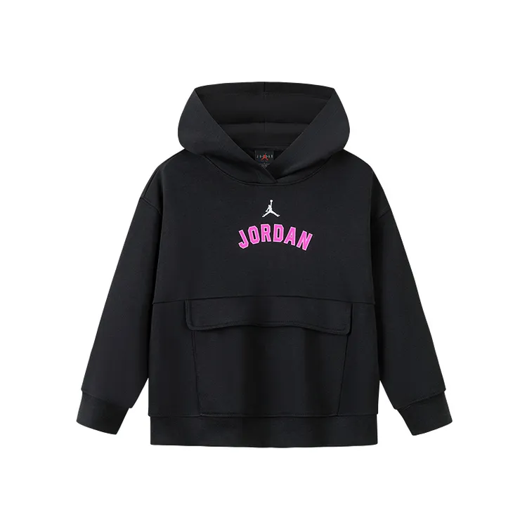 【官方旗舰】AIR JORDAN儿童童装男女童秋款新款毛圈连帽卫衣D480
