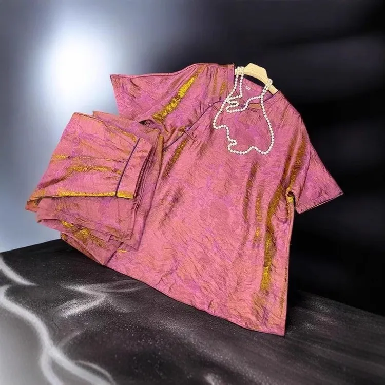 【新中式服装甄选】【相思】浮光锦2025新款新中式国风套装高级感轻