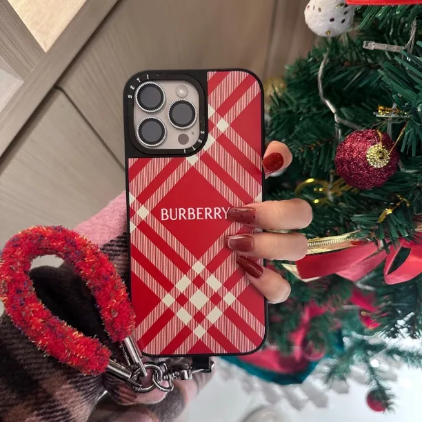 【磨砂黑框】CASE系列圣诞经典格纹适用苹果iphone11/17手机壳