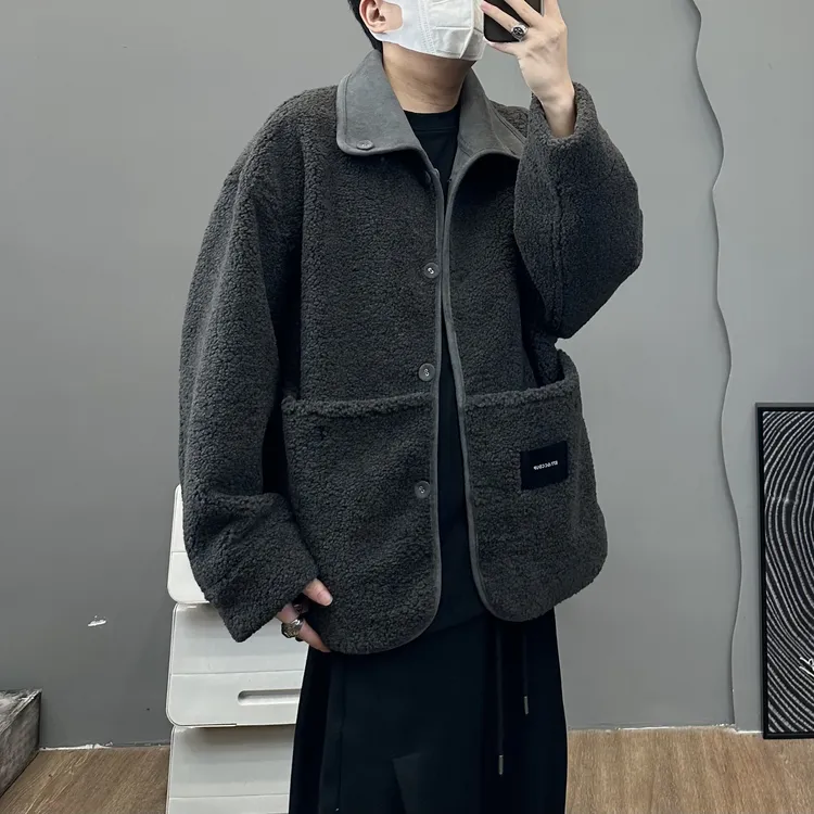 【一衣四穿】两面穿加绒夹克外套