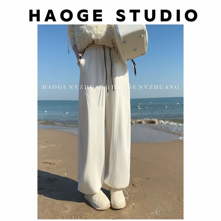 浩哥严选●保命裤HGQ5XXK4236A休闲裤预秋冬百搭潮流宽松显瘦设计