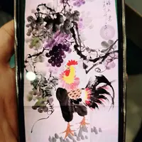 八平尺大公鸡手绘Q83