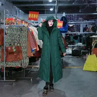  冬季新款棉服女2025中国民族风棉衣长款过膝复古盘扣大码外套
