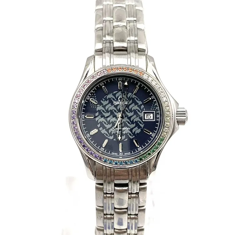 99新 Omega/欧米茄 海马/石英/表径26mm/女表