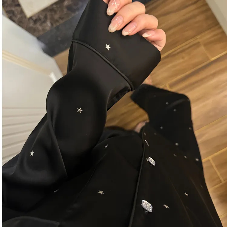法式简约休闲高级感冰丝睡衣女春秋新款ins风网红可外穿家居服