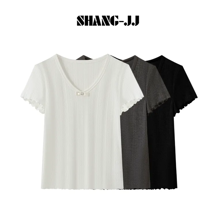 SHANG-JJ【香香T】25ss夏季新品婴儿棉柔肤舒适贴肤短袖q134316p