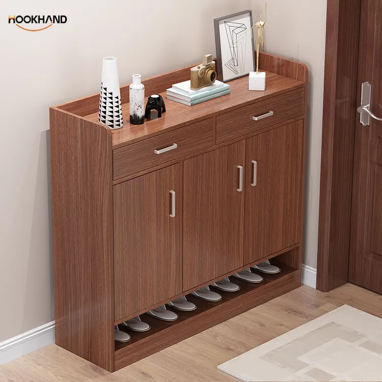 鞋柜家用门口简易大容量鞋架子经济型放室内好看收纳多层防尘宿舍