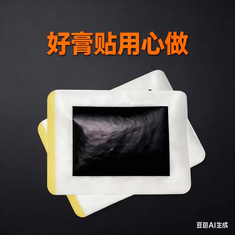 孙中宝孙氏世堂老黑膏护腰护肩护膝日常柔软亲肤 家居一袋五贴