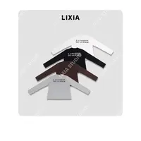 LIXIA【治愈热情】休闲时尚慵懒分含羊毛打底字母T恤-D9928