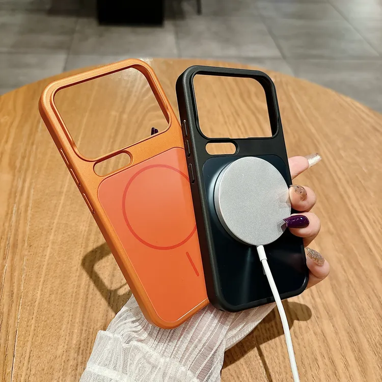 [秒变17磨砂磁吸壳]适用小米17手机壳大孔镜框磁吸亲肤手感硬壳