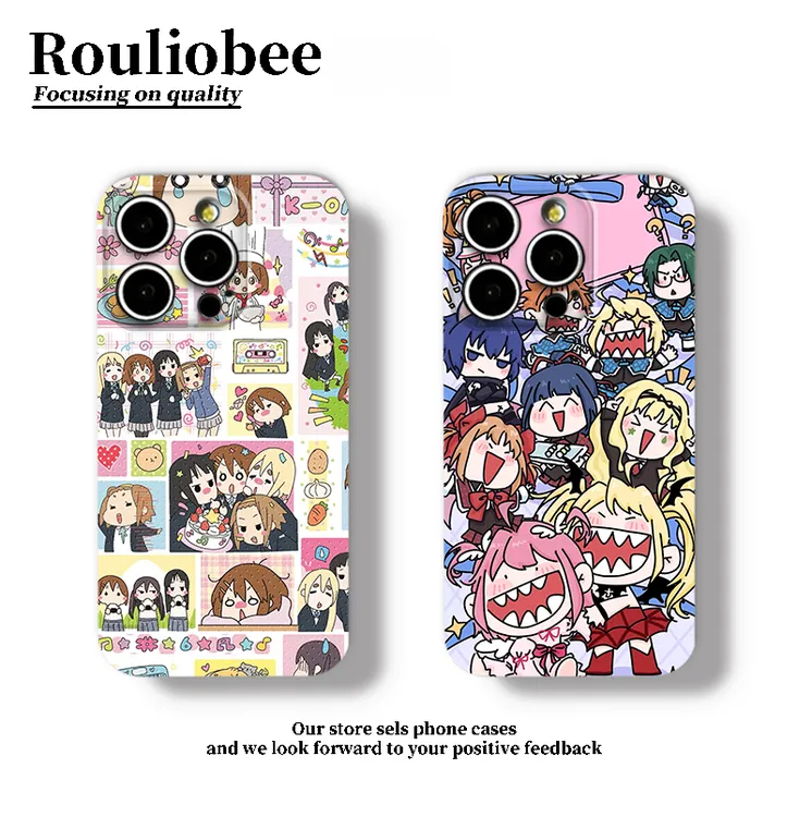 动漫守护甜心插画适用苹果16promax手机壳华为vivo小米15oppo卡通