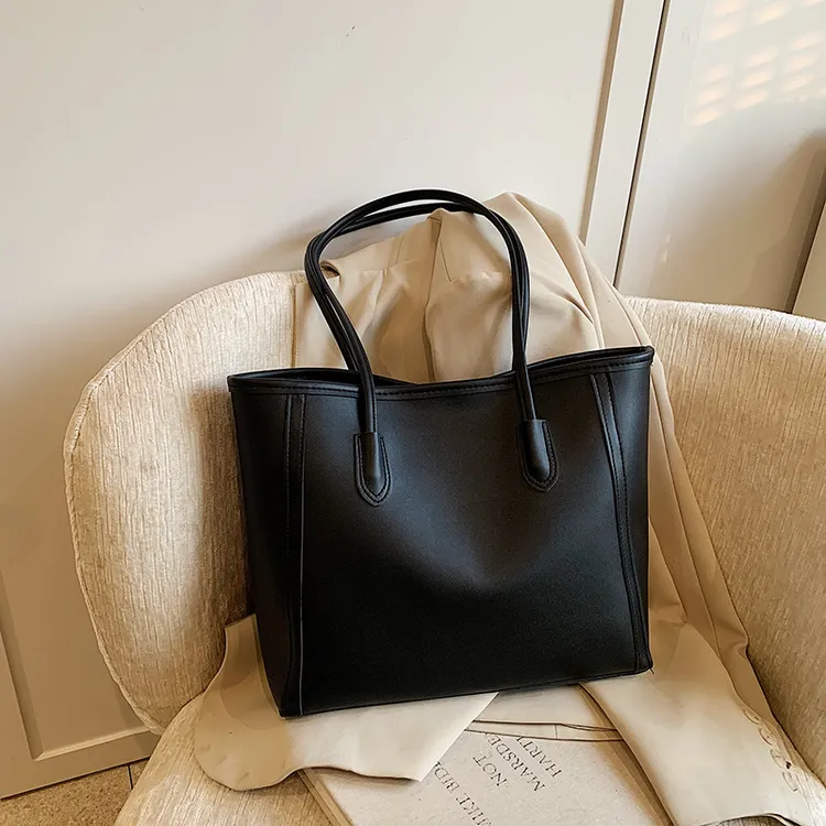 大气通勤质感手提包2024秋冬季新款百搭韩版单肩腋下包气质托特包