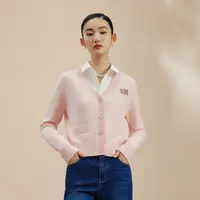 LIME/莱茵【千颂妮专享】LIME/莱茵千金风针织开衫双色LDFD9AKCD004