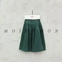 Moi et mon冬季新款小众设计师款半裙休闲百搭复古百褶半裙